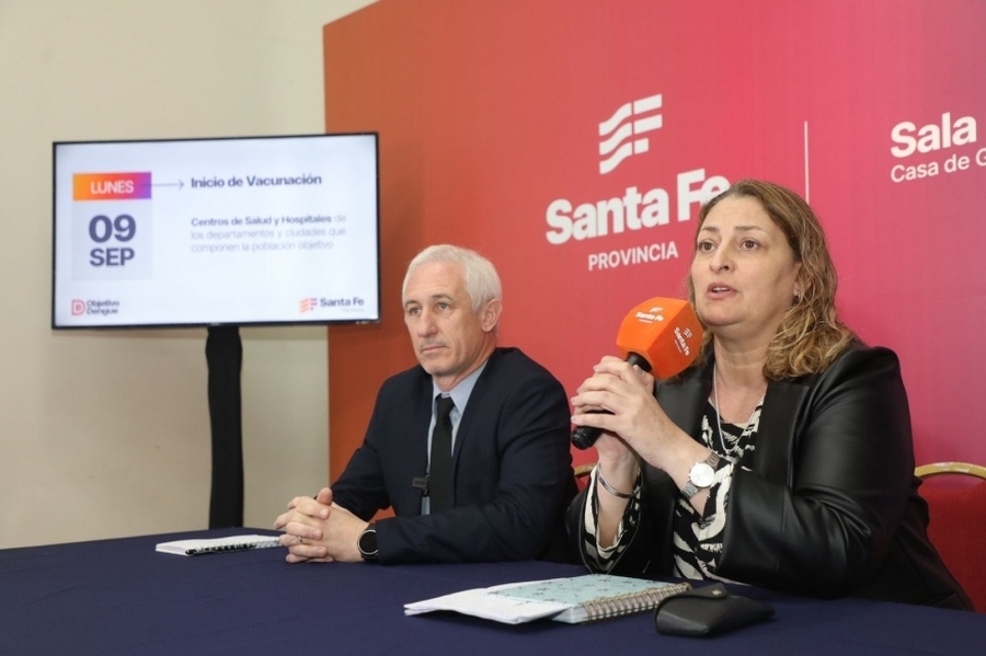 Objetivo Dengue: el lunes Provincia comienza con el operativo de vacunación