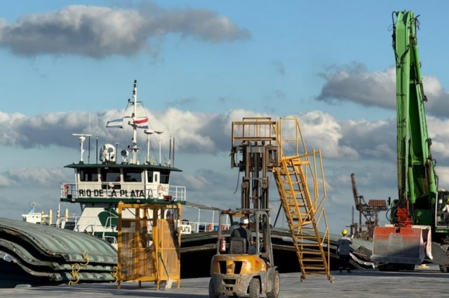 La operatoria de los puertos santafesinos continúa marcando récords históricos