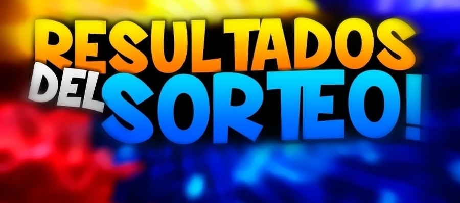 Resultados de los ganadores en la tarde de 
