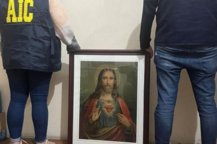 Recuperaron el histórico cuadro que había sido robado de la Basílica del Carmen