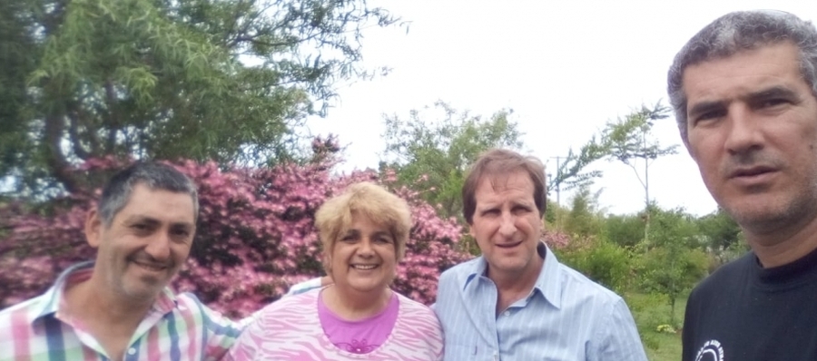 Visitamos en Santa Rosa de Calchines el Botánico