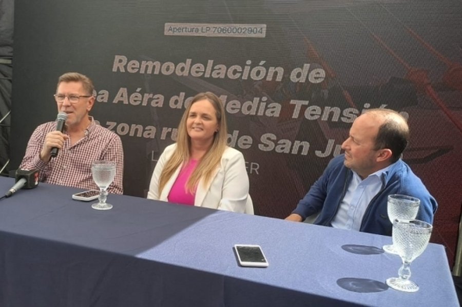 Se licitaron hoy las obras eléctricas en la zona rural del distrito San Justo