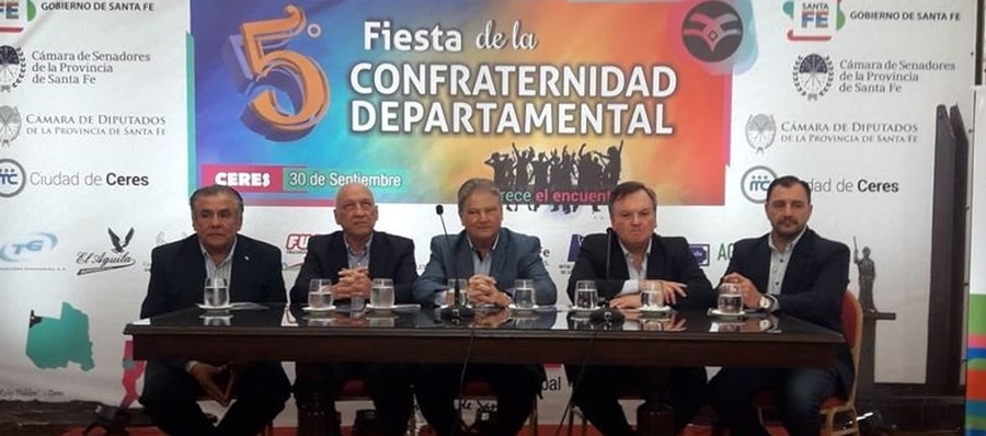 En Casa de Gobierno se presentó la 5º Fiesta de la Confraternidad Departamental