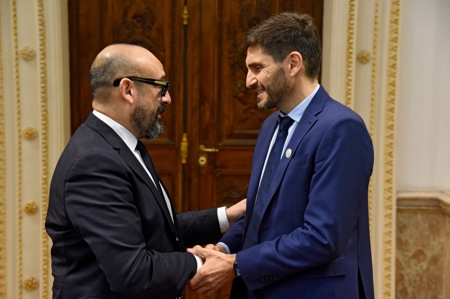 Pullaro con parlamentarios de la UE: “El mundo nos brinda la oportunidad de que Santa Fe crezca”