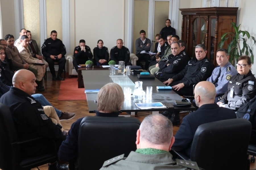 Se realizó una nueva reunión del Comando Conjunto de Seguridad