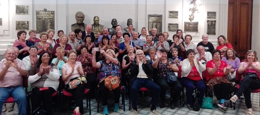 Adultos mayores del Departamento San Cristóbal visitaron Santa Fe y participaron del Programa 