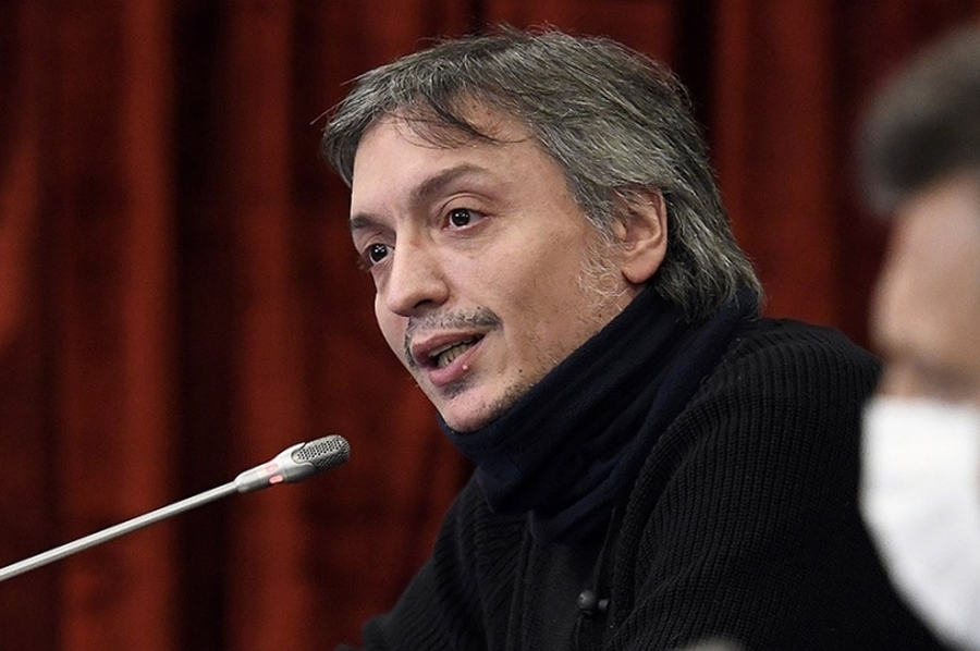 Máximo Kirchner renunció a la presidencia del bloque del FdT