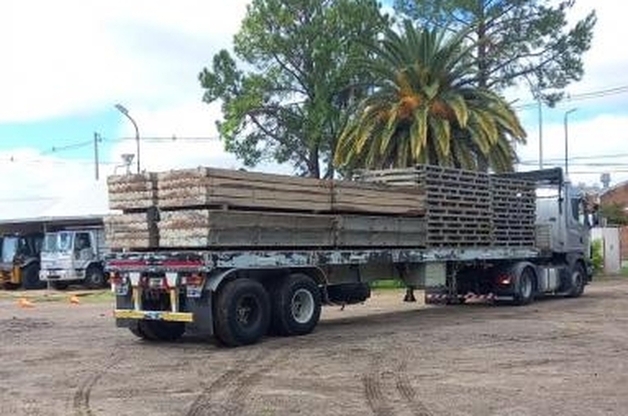 El puente Bailey que se colocará sobre el Carretero proviene de Colón, Entre Ríos