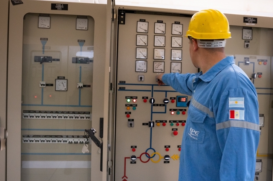 La EPE monitorea el sistema provincial que demandó esta tarde más de 2.550 MW