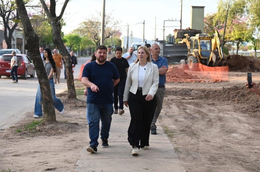 Scaglia: “La obra pública es motor de desarrollo y oportunidades para Santa Fe”