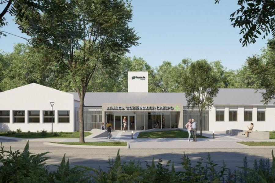 Se pone en marcha la remodelación y ampliación del hospital de Gobernador Crespo