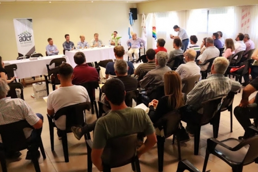 Entregaron créditos a productores del departamento San Jerónimo afectados por la sequía