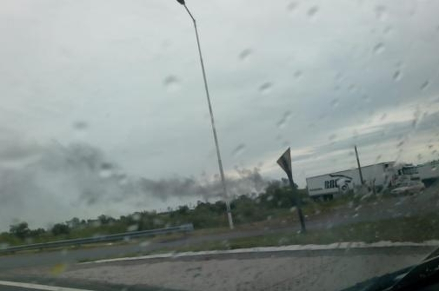 Lluvias afectan el tránsito en el centro-norte provincial