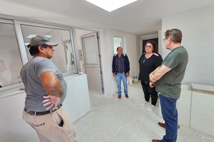 Borla espera para los próximos días la inauguración de las nuevas obras en el SAMCO de San Justo