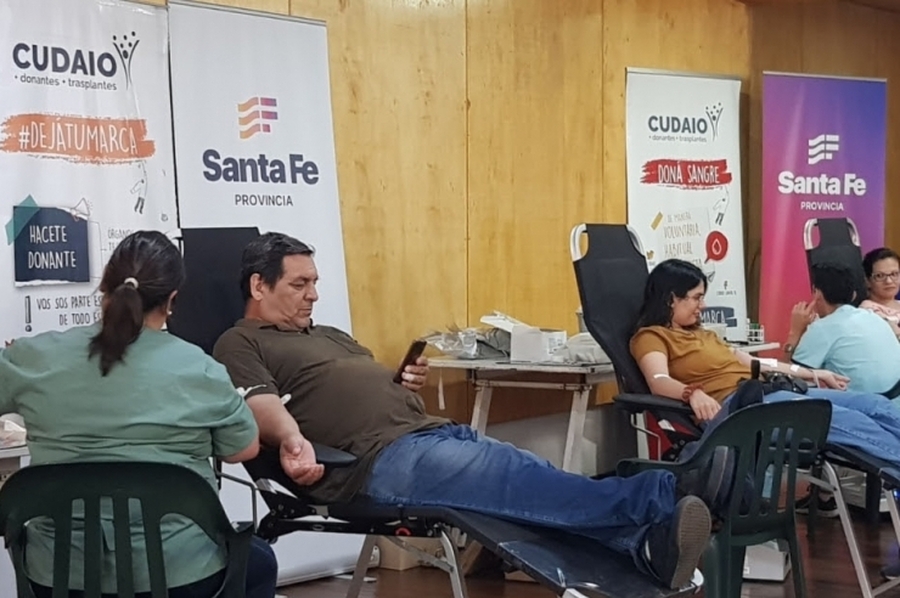 Provincia promueve la donación voluntaria de sangre