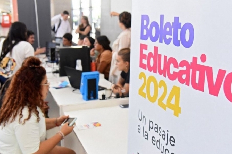 El Boleto Educativo retoma su funcionamiento luego del receso invernal