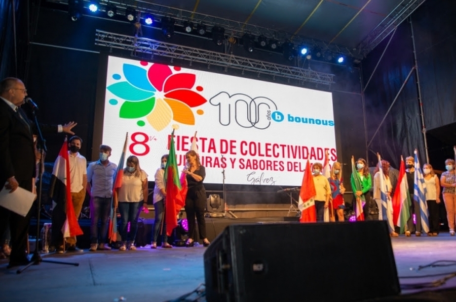 Se realizó en Gálvez la 8ª edición de la Fiesta de las Colectividades