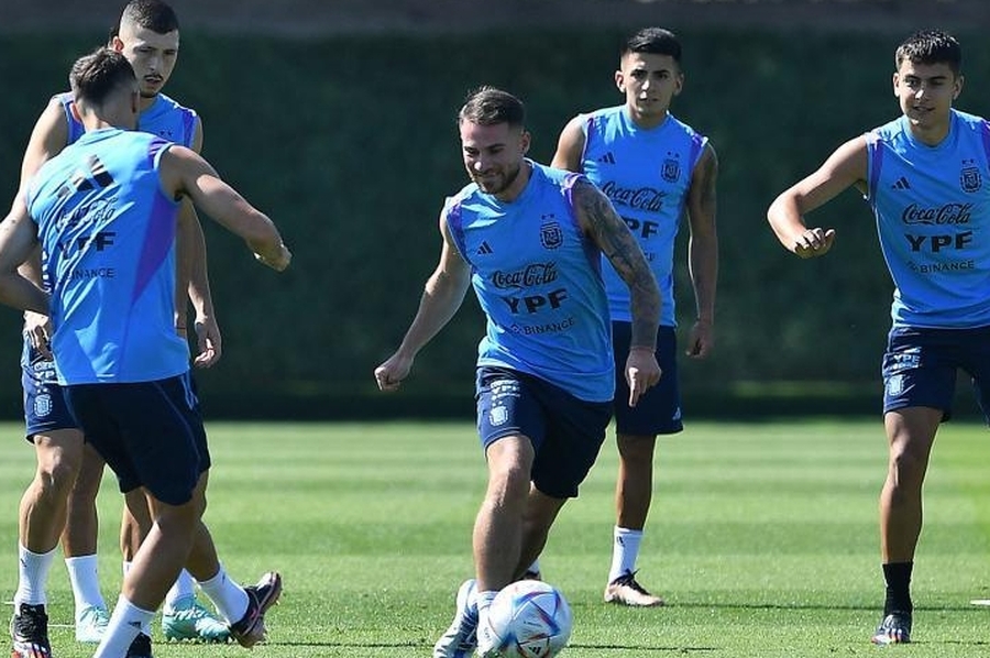 Argentina sigue con la preparación para el partido contra Polonia