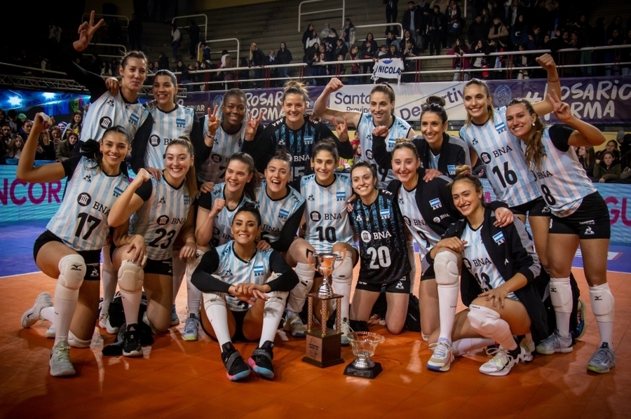 Las Panteras vencieron a Cuba en Rosario y este jueves jugarán en Rafaela