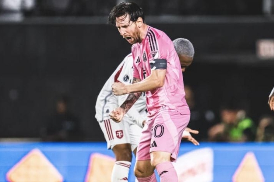 Messi salvó el invicto de Inter Miami, que igualó ante Toronto FC por la MLS