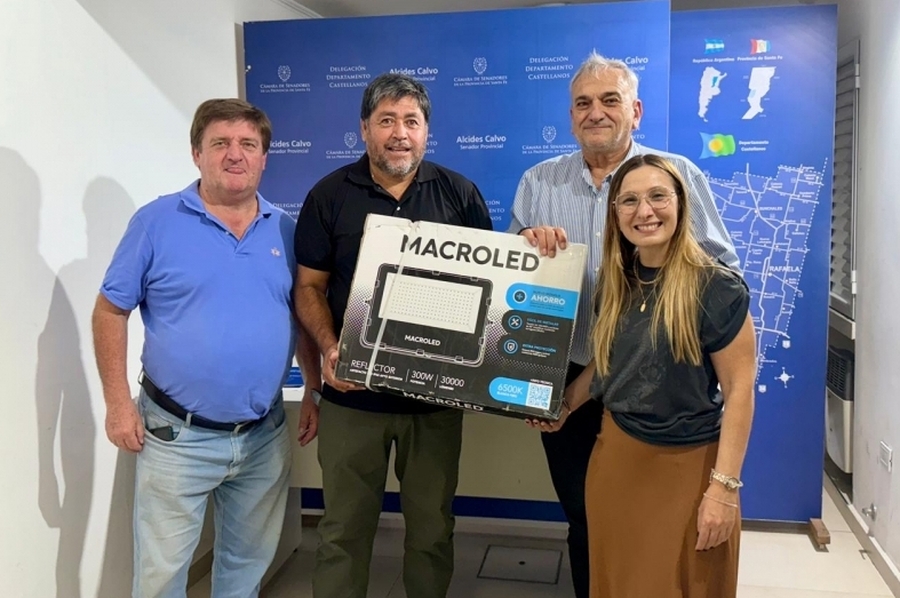 Calvo se reunió con autoridades de instituciones deportivas del departamento Castellanos