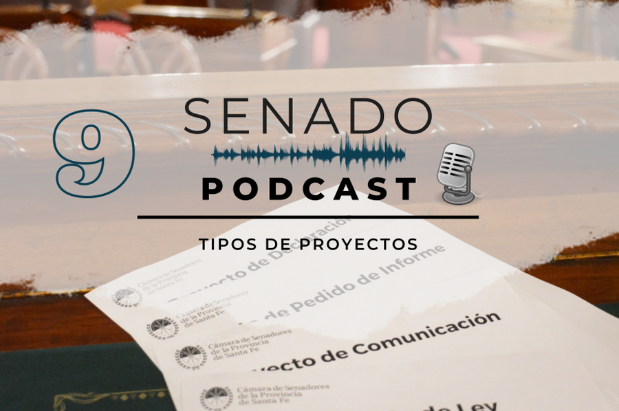 Los distintos tipos de proyectos legislativos en un nuevo episodio de Senado Podcast