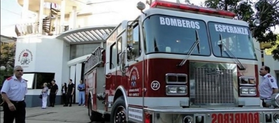 Bomberos Voluntarios de Esperanza y la campaña solidaria