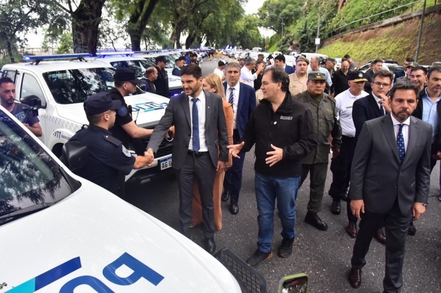 Provincia de Buenos Aires envió 80 móviles para sumarse a los patrullajes en Rosario