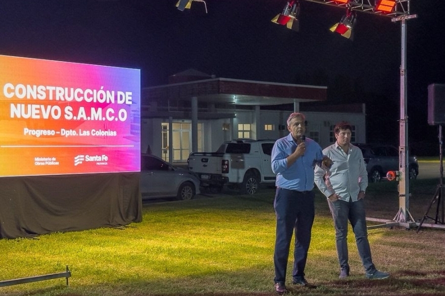 Provincia anunció la construcción del SAMCo de la localidad de Progreso