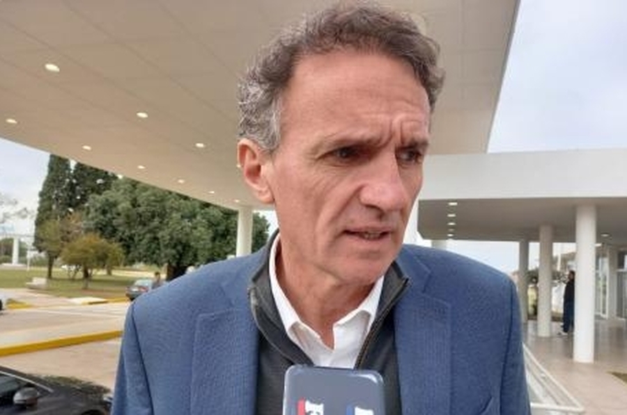 Katopodis recorre la obra de la Costanera Nestor Kirchner