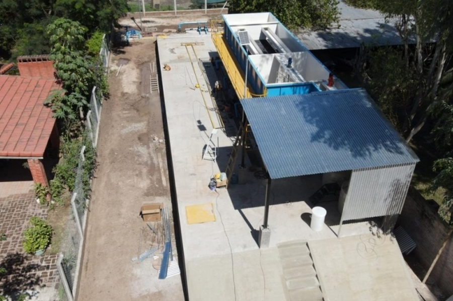 Finaliza el nuevo sistema de tratamiento de agua potable para Santa Rosa de Calchines