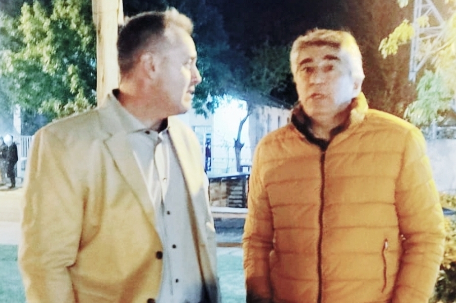El diputado Bastía visitó la localidad de Cayastá