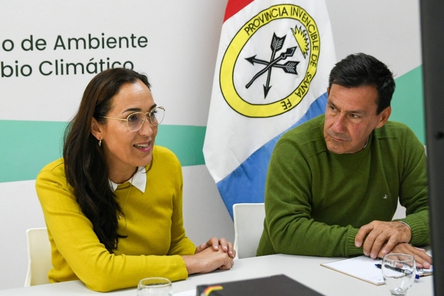 Gonnet encabezó una nueva reunión de la Mesa de Articulación Provincial del Gabinete Nacional de Cambio Climático