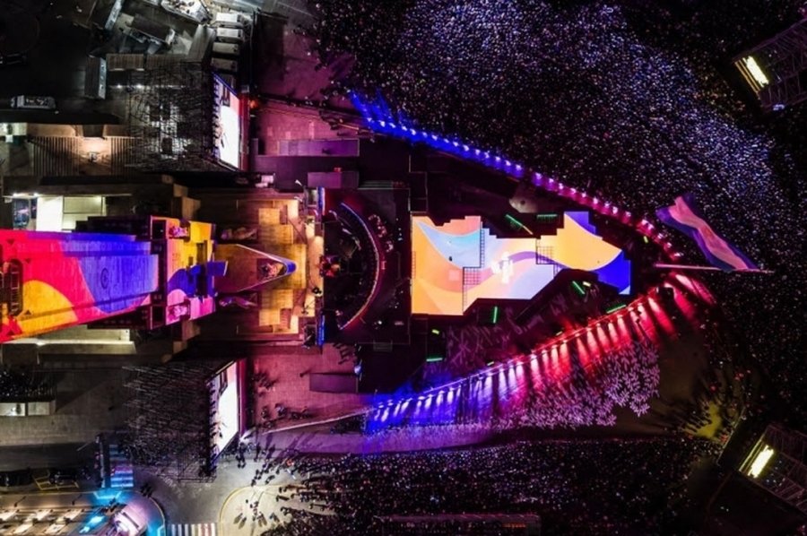 Ante 250 mil personas, Santa Fe abrió sus Juegos Suramericanos con una gran fiesta de música y deporte