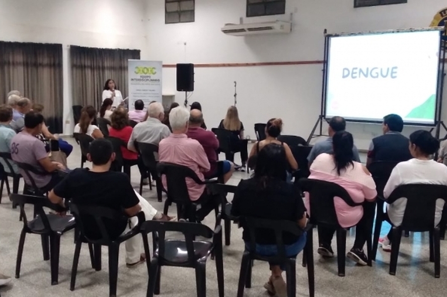 Importante jornada sobre Dengue, prevención y concientización en San Justo