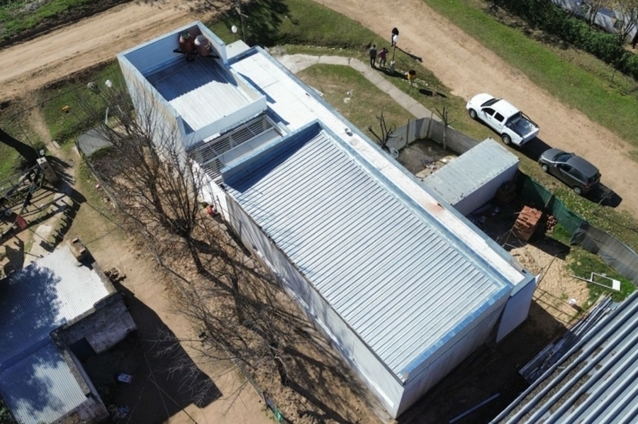 Mientras se renueva el Hospital, Provincia continúa con la reparación integral de un centro de salud barrial en Helvecia