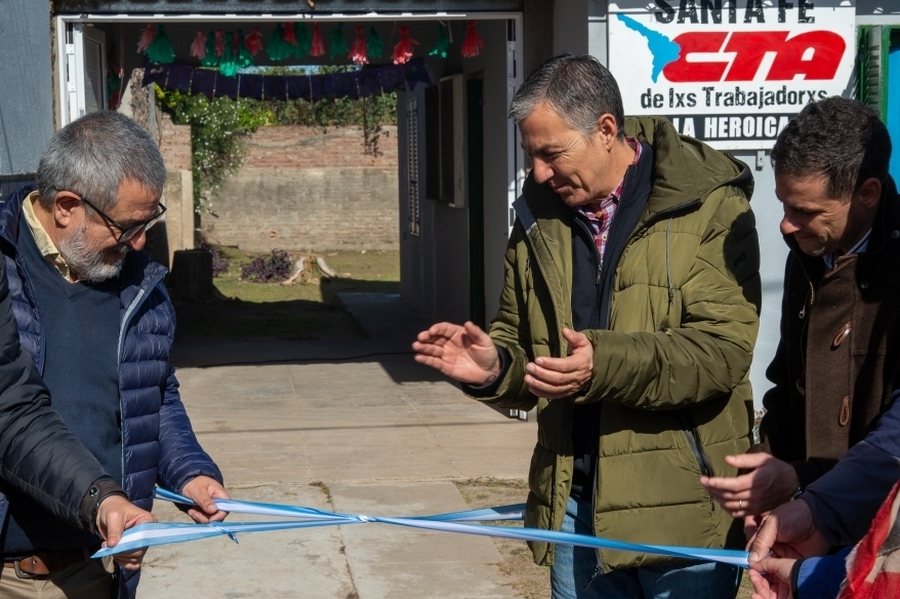 Se inauguró un nuevo Centro de Atención a la Niñez en Laguna Paiva