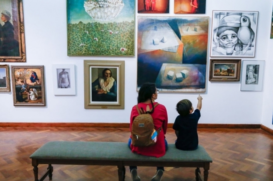 El Museo de Bellas Artes “Rosa Galisteo de Rodríguez” exhibe las obras seleccionadas para el 102º Salón Anual Nacional