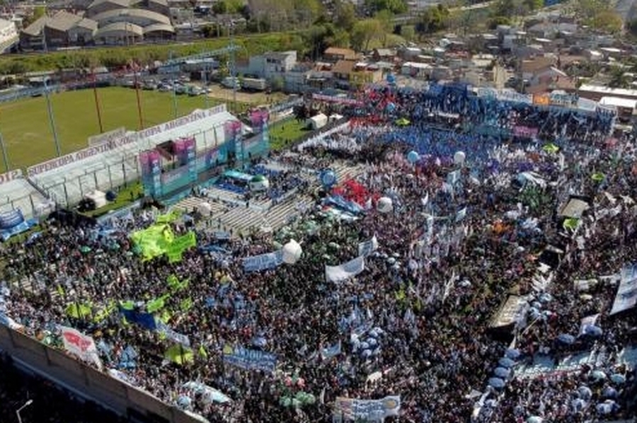 Massa, a la militancia peronista: 