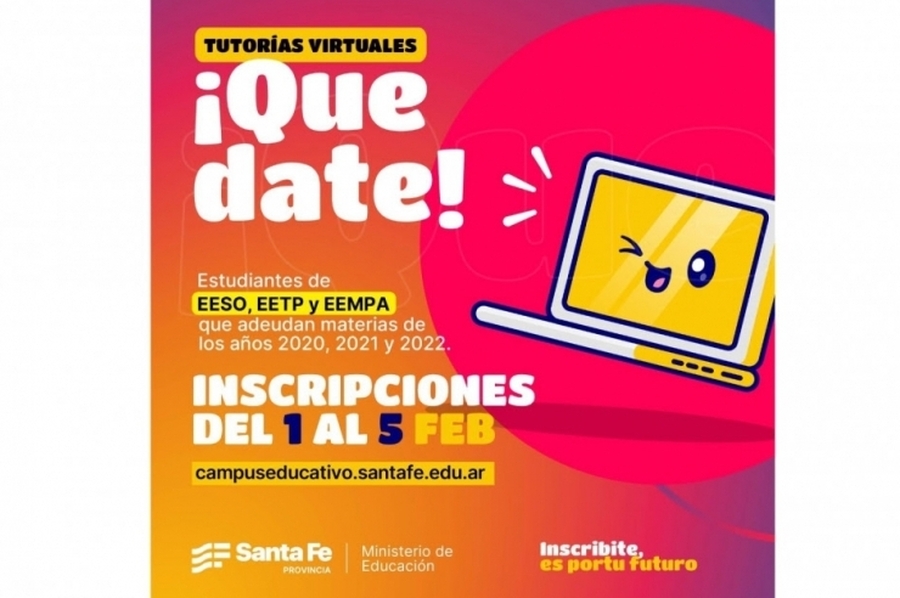 En febrero comienza una nueva inscripción al programa “Quedate” para terminar el secundario