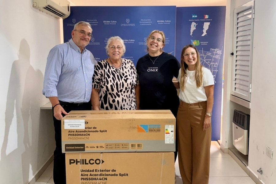 Calvo mantuvo un encuentro con instituciones de Vila