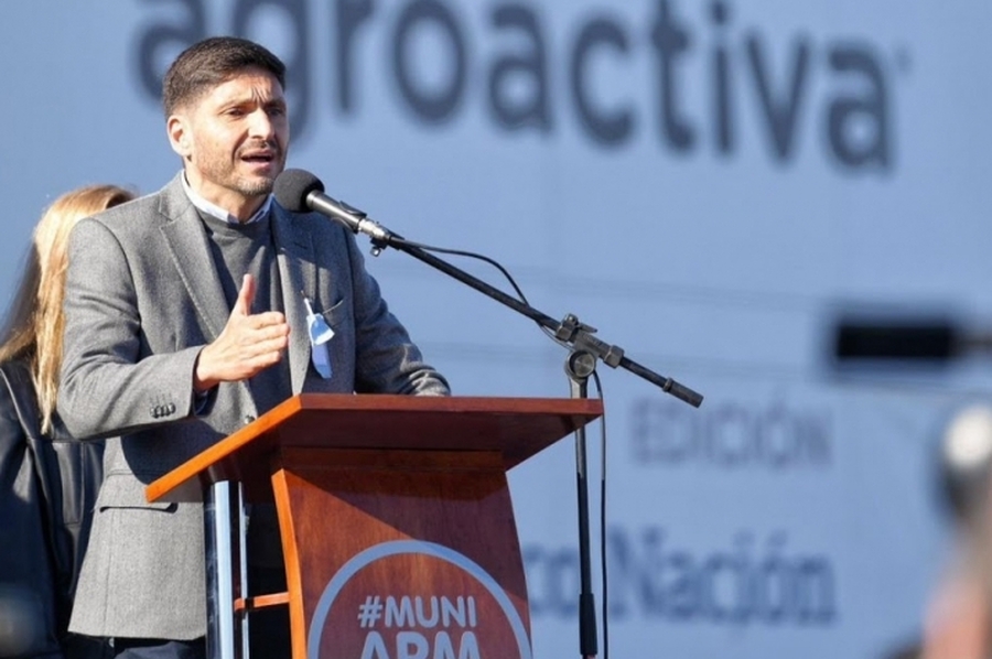 Pullaro en Agroactiva: “Quiten las retenciones para que cada peso que genere el campo quede en la región”