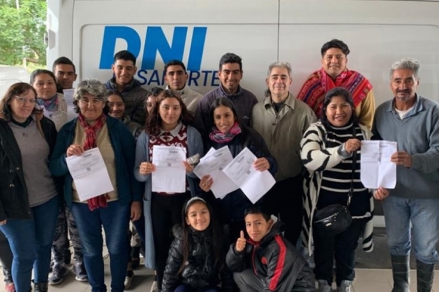 La provincia realizó un operativo de documentación de los habitantes de la comunidad mocoví So Icolaq