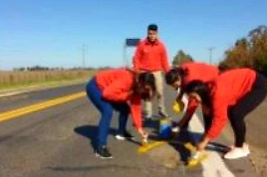 El diputado Fabián Bastía destacó el trabajo vial de las juventudes radicales sanjustinas