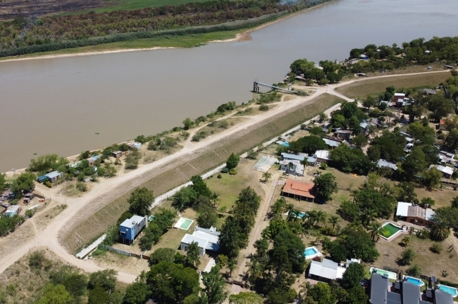 La provincia finalizó la obra de ensanchamiento del terraplén Garello