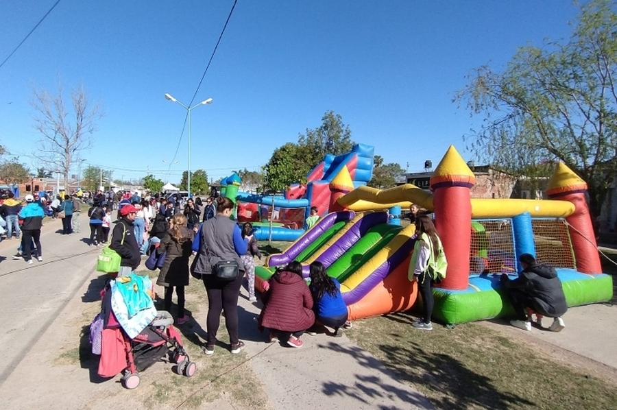 Multitudinario festejo por el mes de las Infancias