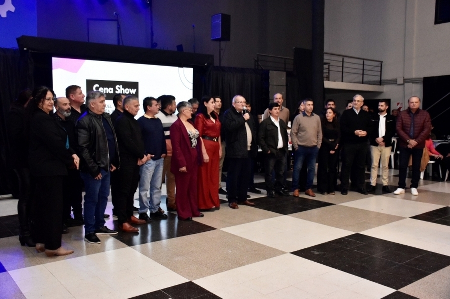 Calvo participó de la celebración del sindicato de la carne en el día de sus trabajadores