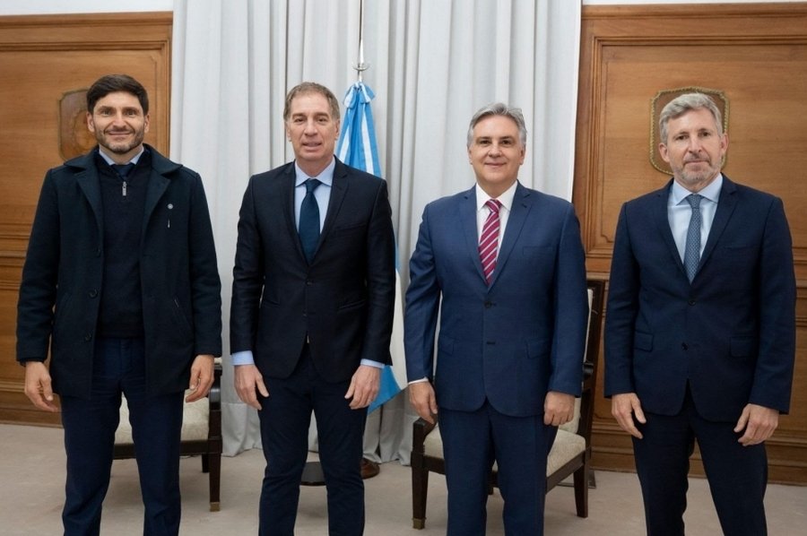 Los gobernadores de la Región Centro se reunieron con Santilli