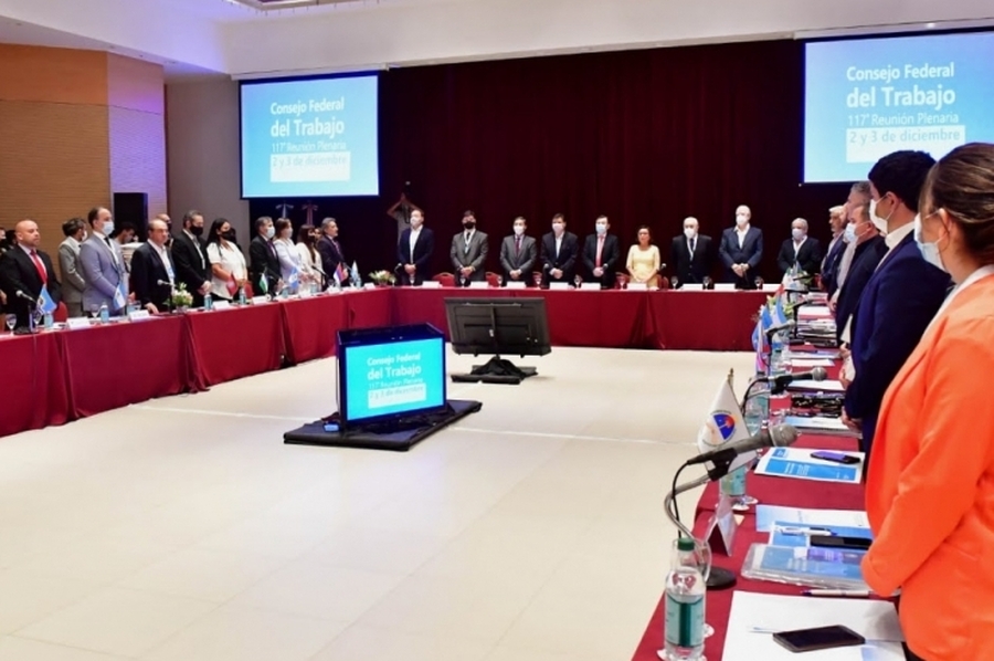 El gobierno provincial formó parte de la 117º Reunión Plenaria del Consejo Federal del Trabajo