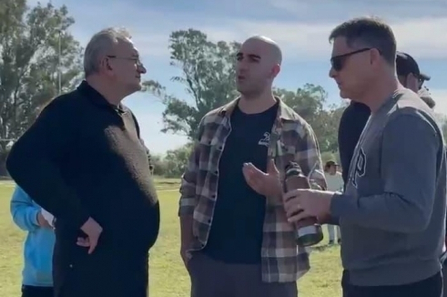 Calvo junto a Catanneo compartieron el 3er reencuentro Arcaicos en Sunchales